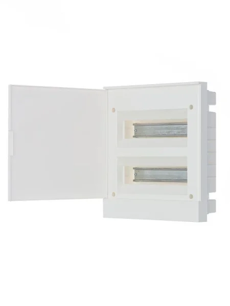 Бокс в нишу Basic E 24М бел. непрозр. дверь (с клемм) ABB 1SZR004002A1107