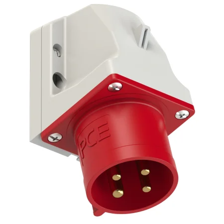 524-6 PCE Вилка настенная 32А/400V/3P+E/IP44