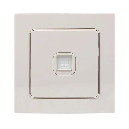 Розетка компьютерная 1-м Стокгольм RJ45 механизм бел. PROxima EKF EYK01-035-10