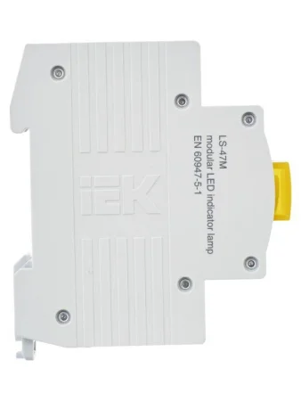 Лампа сигнальная ЛС-47М желт. IEK MLS20-230-K05