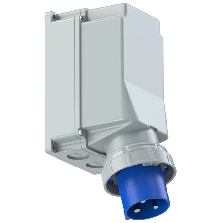 543-6 PCE Вилка настенная 125А/230V/1P+N+E/IP67
