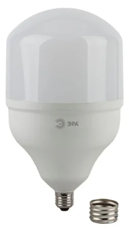 Лампа светодиодная высокомощная STD LED POWER T160-65W-6500-E27/E40 65Вт T160 колокол 6500К холод. бел. E27/E40 (переходник в компл.) 5200лм Эра Б0027924