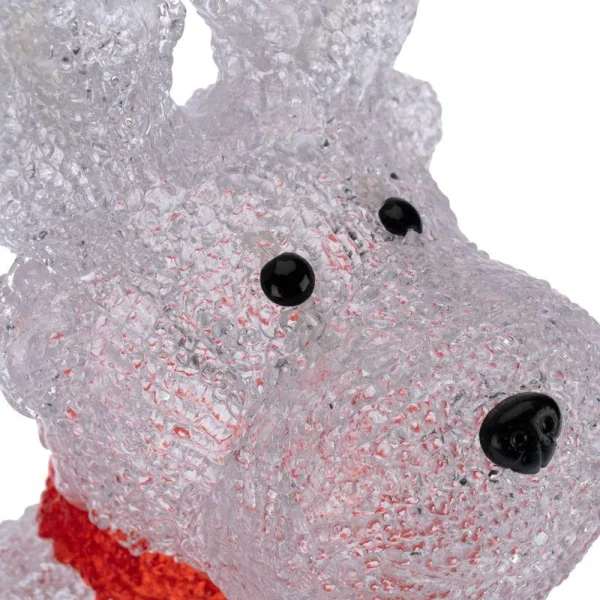 Фигура светодиодная акриловая "Олененок в шарфе" 20х17х30см 24LED 1Вт IP20 элементы питания 2хAA (не в компл.) Neon-Night 513-314