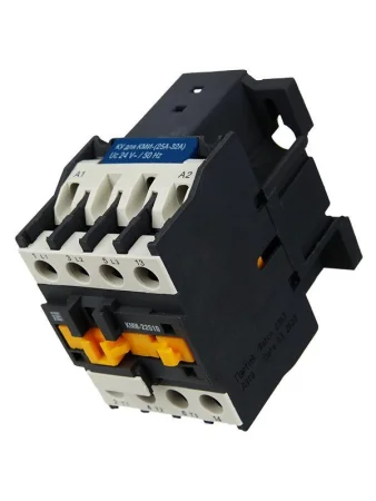 Контактор КМИ-22510 25А 24В/АС3 1НО IEK KKM21-025-024-10