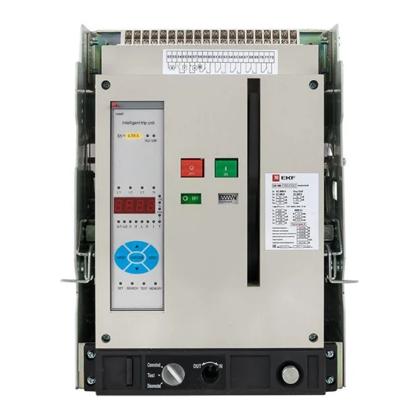 Выключатель автоматический 3п 1000/630А 50кА ВА-450 выкатной PROxima EKF mccb450-1000-630v