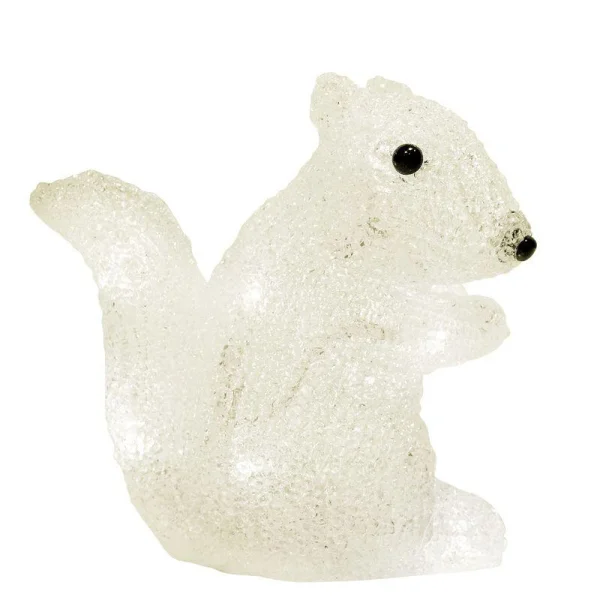 Фигура светодиодная акриловая "Белка" 17.5х12х18см 12LED 0.5Вт 4.5В IP20 элементы питания 3хAAA (не в компл.) Neon-Night 513-341