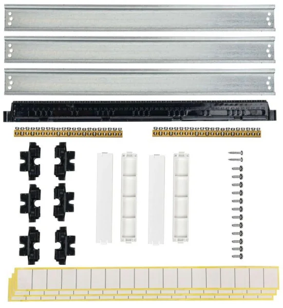 Корпус пластиковый ЩРВ-П-54 IP41 бел. дверь TEKFOR IEK TF5-KP13-V-54-41-K01-K01