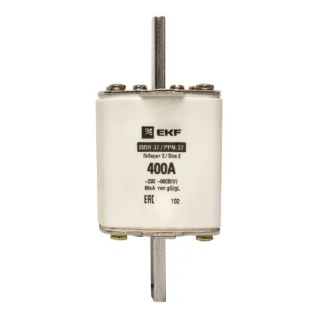 Вставка плавкая ППН-37 400/400А габарит 2 PROxima EKF fus-37/400