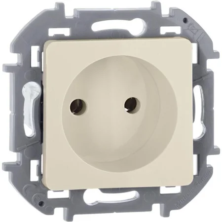 Розетка 1-м СП Inspiria 16А IP20 250В 2P механизм сл. кость Leg 673711