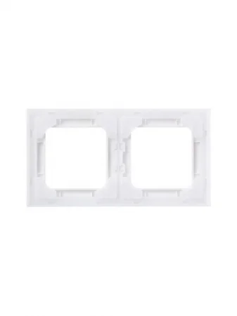 Рамка Levit 2п бел./ледяной ABB 2CHH015020A6001