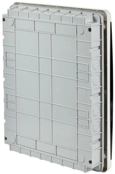Корпус пластиковый ЩРВ-П-54 IP41 черн. прозр. дверь TEKFOR IEK TF5-KP12-V-54-41-K01-K03