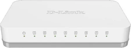 Коммутатор DGS-1008A/E1A 8G неуправляемый D-Link 1383700
