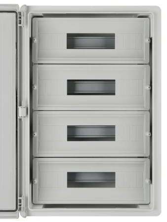 Бокс ЩРН-П-60 модулей, ABS, IP65, от -45 до +75 °С, навесной, (400х600х200) TDM