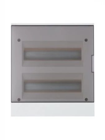 Бокс настенный Basic E 24М сер. прозр. дверь (с клемм) ABB 1SZR004002A2207