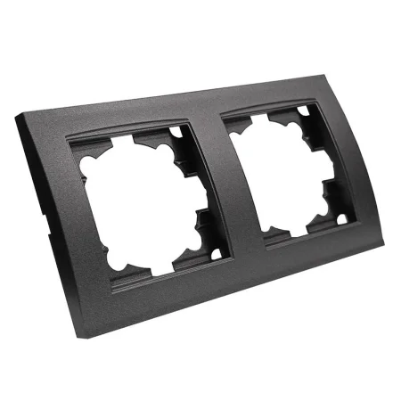 Рамка 2-м Бриллиант горизонт. графит Universal 7947465-Gr