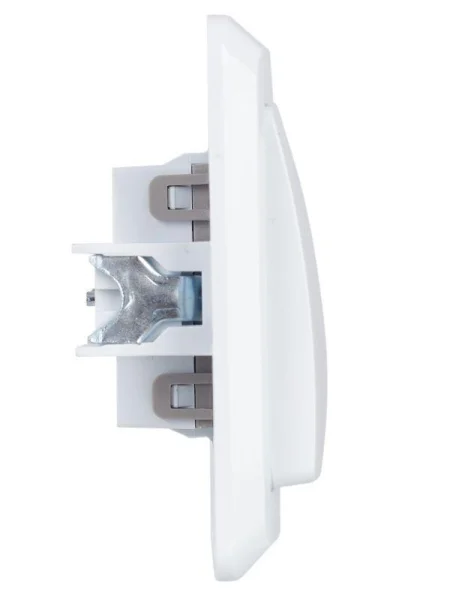 Выключатель 1-кл. СП Вега 10А IP20 ВС10-1-0-ВБ бел. IEK EVV10-K01-10-DM