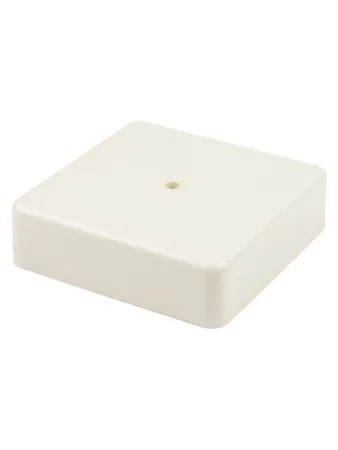 Коробка распаячная КР 100х100х29 ОП, сл. кость, IP40, инд. штрихкод TDM