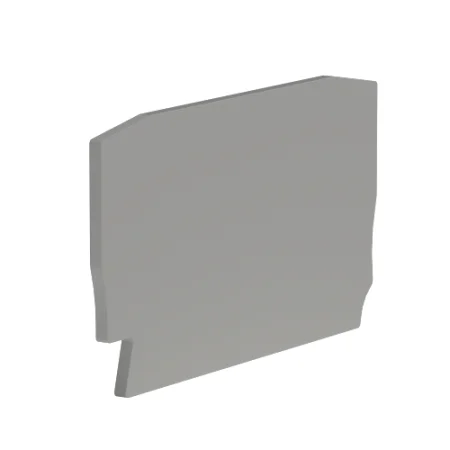 Крышка для клеммы 2 точки подключения на 4 кв.мм DKC ZEFC401GR Крышка для клеммы 2 точки подключения на 4 кв.мм DKC ZEFC401GR