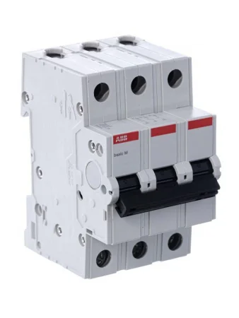Выключатель автоматический модульный 3п C 10А 4.5кА Basic M BMS413C10 ABB 2CDS643041R0104