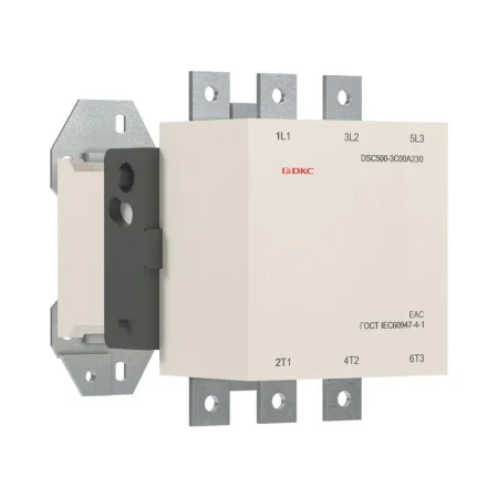 Контактор магнитный DSC500-3C00A230 500А 250кВт (AC3) 220В AC DKC DSC500-3C00A230