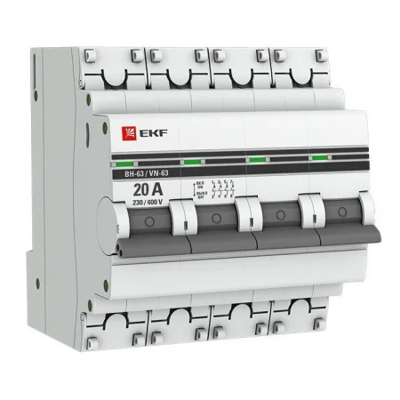 Выключатель нагрузки 4п 20А ВН-63 PROxima EKF SL63-4-20-pro