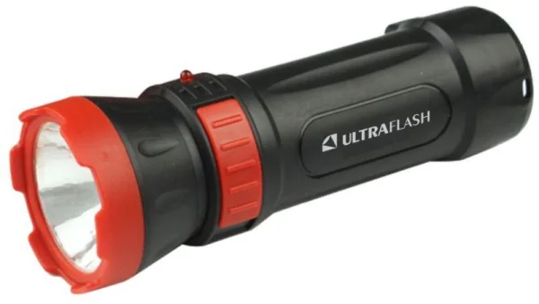 Фонарь аккумуляторный LED3849 1 LED 2 режима 220В аккум. SLA пластик черн. Ultraflash 14931 Фонарь аккумуляторный LED3849 1 LED 2 режима 220В аккум. SLA пластик черн. Ultraflash 14931