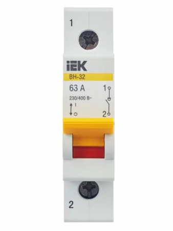 Выключатель нагрузки ВН-32 63А/1П IEK MNV10-1-063
