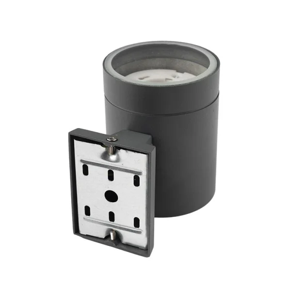 Светильник PWL 11590 GX53-1 GR 230В IP65 под лампу GX53 архитектурный JazzWay 5065116 Светильник PWL 11590 GX53-1 GR 230В IP65 под лампу GX53 архитектурный JazzWay 5065116