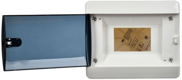 Корпус пластиковый ЩРН-П-6 IP41 черн. прозр. дверь UNION Compact IEK UIC-KP12-N-06-41-K01