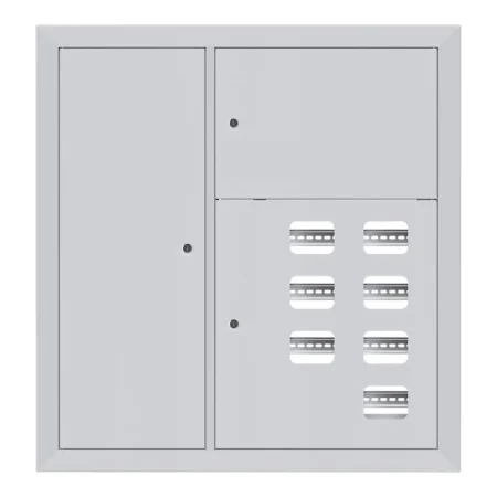 Щит этажный 7кв. слаботочка слева (1000х950х160) Basic EKF mb28-v-7z