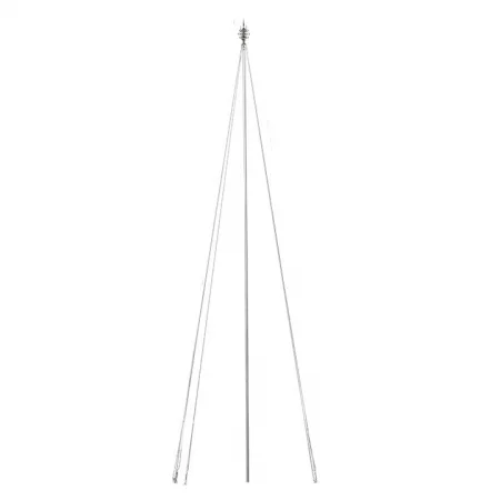 Мачта молниеприемная d40мм L6000 с оттяжками St PROxima EKF lp-6000-40-St