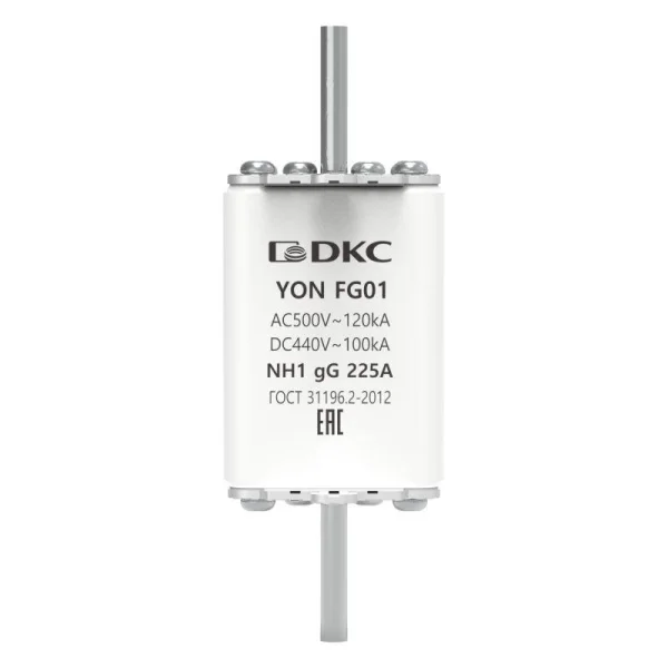 Предохранитель YON ножевого типа FG1 с одинарной индикацией 225А DKC 1FG01-0225