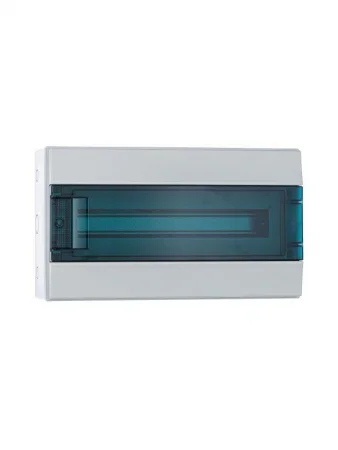 Бокс настенный 18М прозр. дверь Mistral65 (с клемм) ABB 1SLM006502A1203