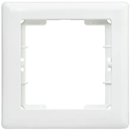 Рамка 1-м BOLERO РГ-1-ББ бел. IEK EMB12-K01