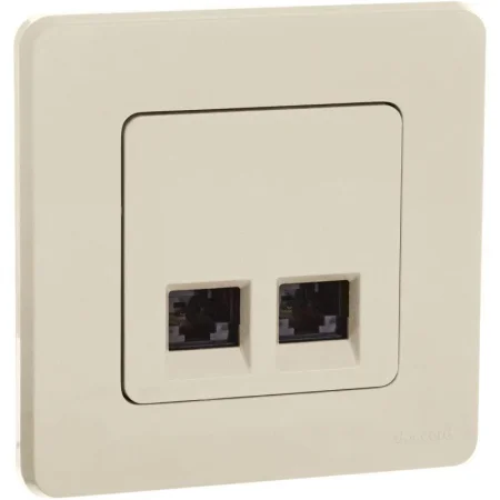 Розетка компьютерная 2-м Inspiria RJ45 кат.5E UTP сл. кость Leg 673836