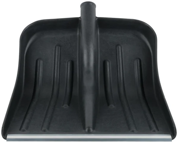 Лопата для уборки снега малая 360х400мм без черенка пластик. 68098