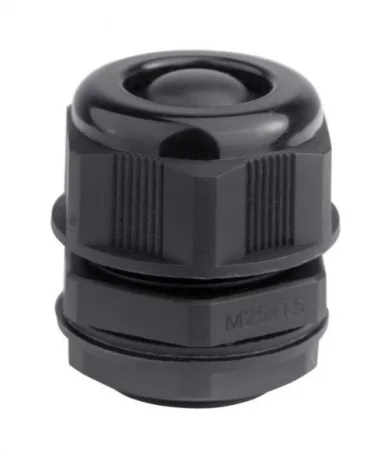 Ввод кабельный M20 с мембраной для кабеля d6-12мм IP68 черн. DKC 52M2012