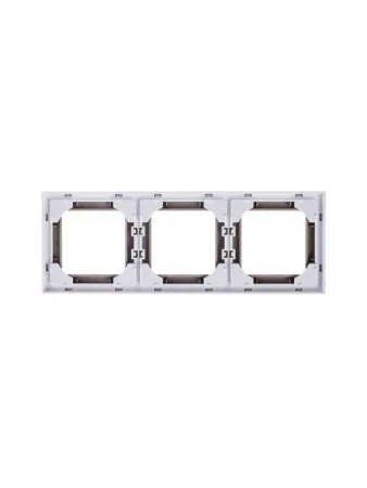 Рамка Levit 3п кофе макиато/бел. ABB 2CHH015030A6018