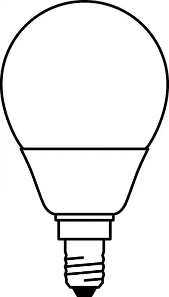 Лампа светодиодная LED Value LVCLP60 7SW/830 7Вт шар матовая E14 230В 10х1 RU OSRAM 4058075579620