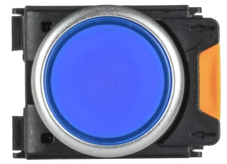 Кнопка d22мм 1НО+1НЗ MASTER син. IEK MI-BT60-11-3-22-K07