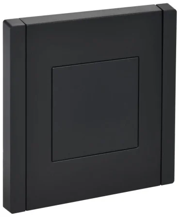 Заглушка с суппортом FORTE&PIANO FP141 черн. IEK FP-PL10-K02