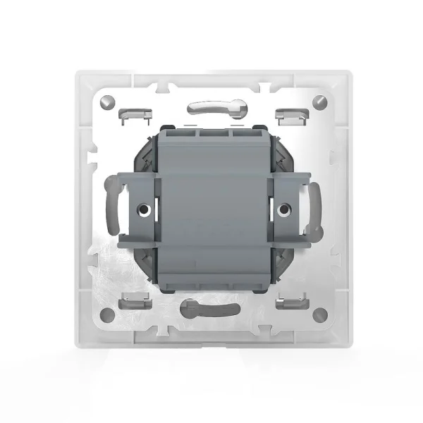 Выключатель 1-кл. СП AVA 10А IP20 с индикатором в сборе бел. TOKOV LIGHT TKL-AV-V1IF-C01