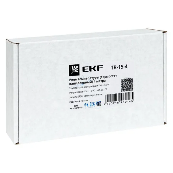 Реле температуры (термостат капиллярный) 4м TR-15-4 EKF TR-15-4