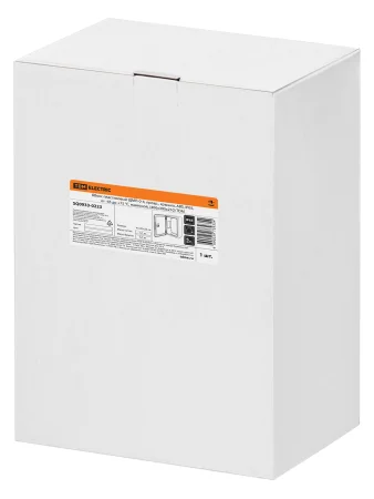 Бокс пластиковый ЩМП-0-4, прозр. крышка, ABS, IP65, от -45 до +75 °С, навесной, (400x300x210) TDM