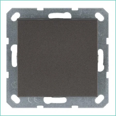 Выключатель 1-кл. 10А IP20 механизм мокко Jasmart G3011Z