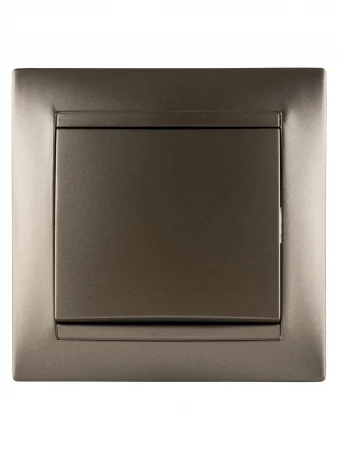 Выключатель 1 кл. 10А бронза "Лама" TDM