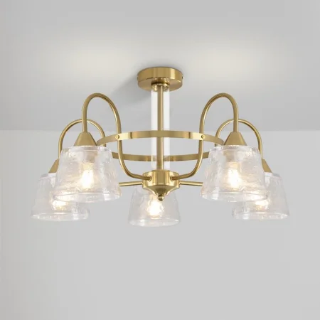 Светильник Caramel 5х60Вт E27 IP20 подвесной Freya FR5522PL-05BS1