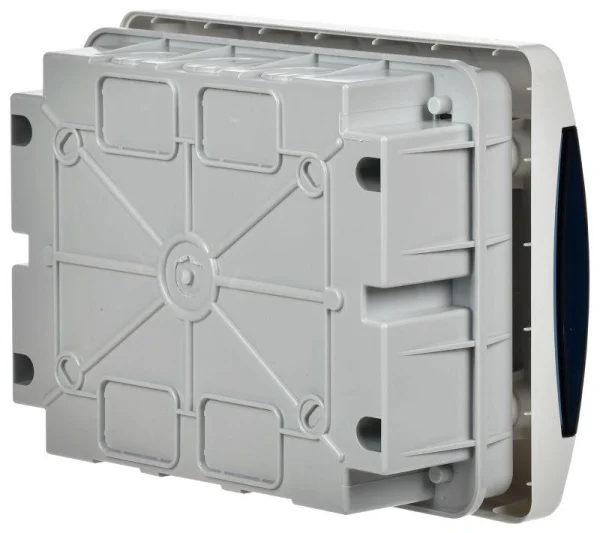 Корпус пластиковый ЩРВ-П-8 IP41 черн. прозр. дверь UNION Compact IEK UIC-KP12-V-08-41-K01