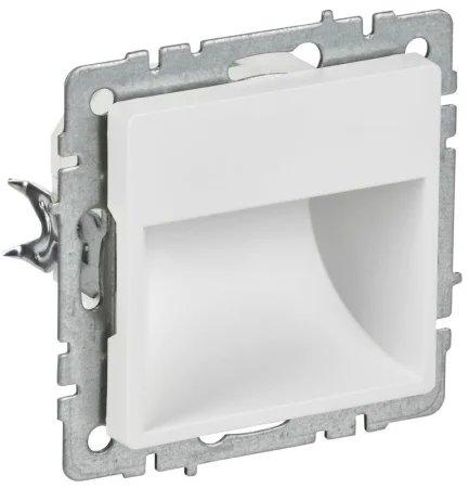 Подсветка светодиодная BRITE ПЛ20-БрАБ встраив. механизм арктич. бел. IEK BR-FL20-K91