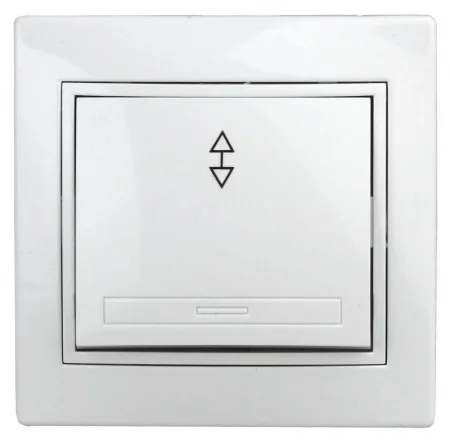 Переключатель 1-кл. СП Plano 10А IP20 1-103-01 250В бел. Intro Б0027599